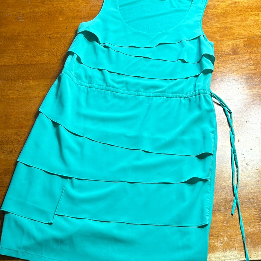 Calvin Klein size 12 teal dress